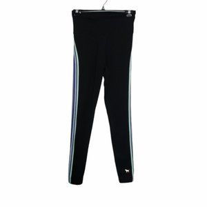 PINK VS black ultimate side stripe leggings XS